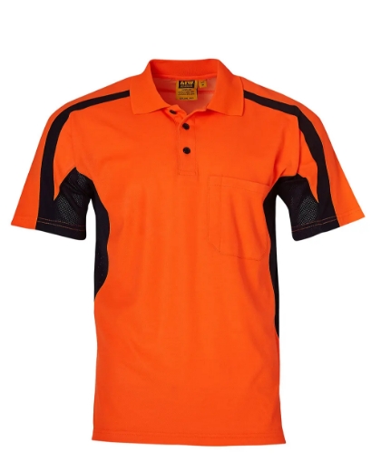 Picture of Winning Spirit, Unisex TrueDry S/S Safety Polo